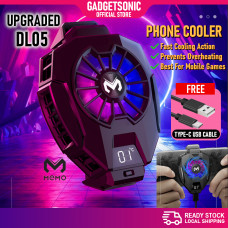 MEMO Phone Cooler DL05 Mobile Gaming Cooling Fan Radiator Handphone Game Kipas Penyejuk Telefon Bimbit
