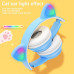 P47M Bluetooth Headphone Wireless Cute Cat Ear Headset Kids Earphone