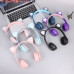 P47M Bluetooth Headphone Wireless Cute Cat Ear Headset Kids Earphone