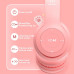 P47M Bluetooth Headphone Wireless Cute Cat Ear Headset Kids Earphone