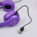 P47M Bluetooth Headphone Wireless Cute Cat Ear Headset Kids Earphone