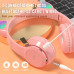 P47M Bluetooth Headphone Wireless Cute Cat Ear Headset Kids Earphone