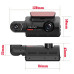A68 Car Recorder Dashcam 1080P Dual Lens Front & Rear / Inside Cabin Dash Cam Night Vision Driving Camera