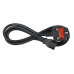 UK 3-Pin 250V Power Cord 1.5M Cable For Desktop Computer LCD Monitor